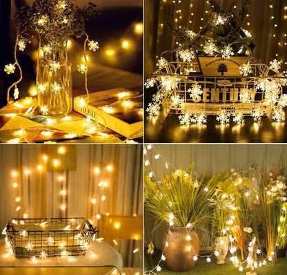 Snow Flake String Light