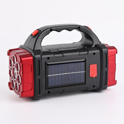Multifunctional Solar Flashlight with USB Charging