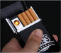 Stylish 2 in 1 USB Rechargeable Cigarette Case with Lighter