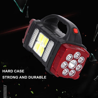 Multifunctional Solar Flashlight with USB Charging