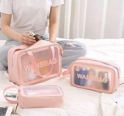Clear Cosmetic Makeup Pouch Bag