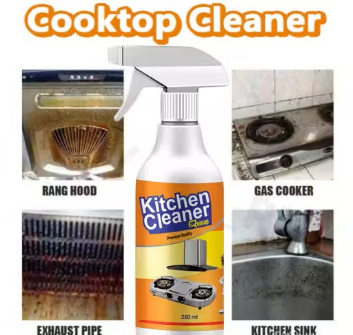 KITCHEN OIL & GREASE STAIN CLEANING REMOVER SPRAY