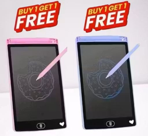 Re-Writable LCD Writing Tablet Pad (Pack of -2)