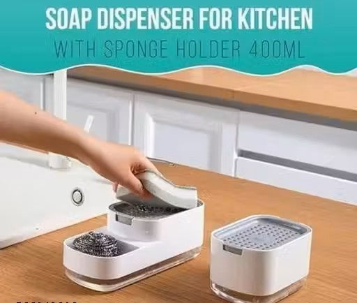 2 in 1 Soap Dispenser for Kitchen